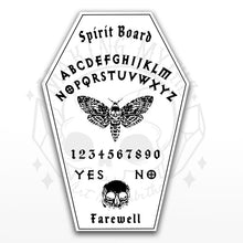 Load image into Gallery viewer, Coffin Spirit Board White Sticker