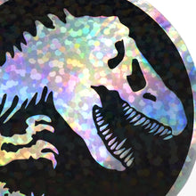 Load image into Gallery viewer, Jurassic Park T-Rex Sparkle Sticker
