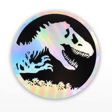 Load image into Gallery viewer, Jurassic Park T-Rex Sparkle Sticker
